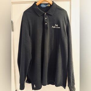 Polo by Ralph Lauren Men's black XL Polo Shirt
